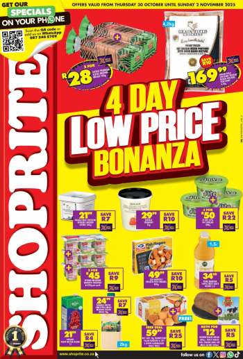 Shoprite catalogue  - 30/10/2025 - 02/11/2025.
