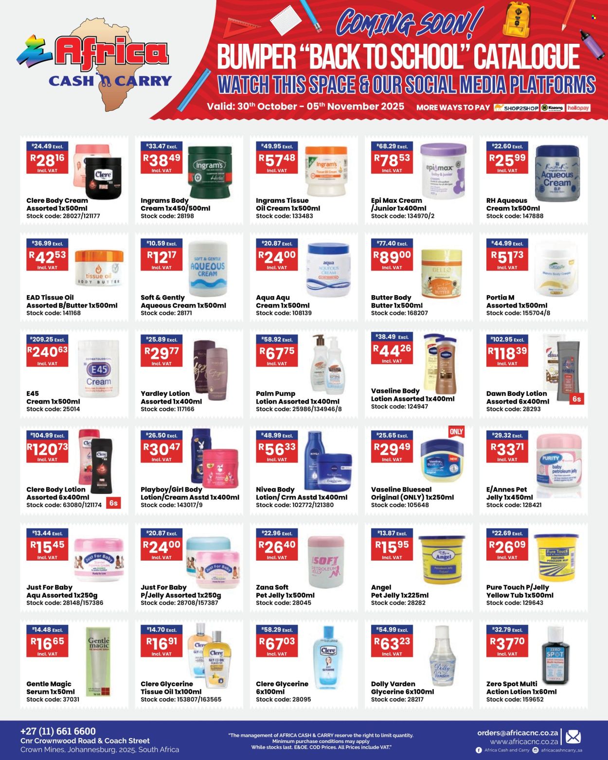 Africa Cash & Carry specials - 30/10/2025 - 05/11/2025. Page 5