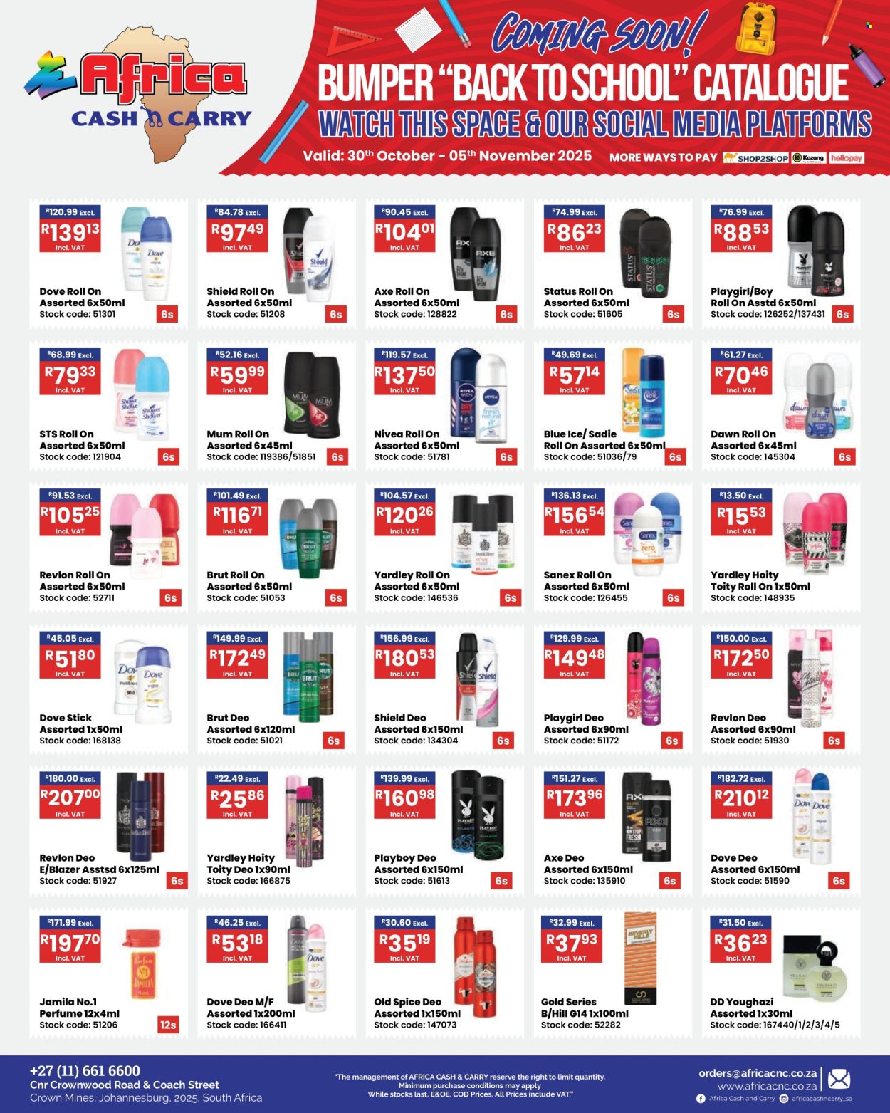 Africa Cash & Carry specials - 30/10/2025 - 05/11/2025. Page 6