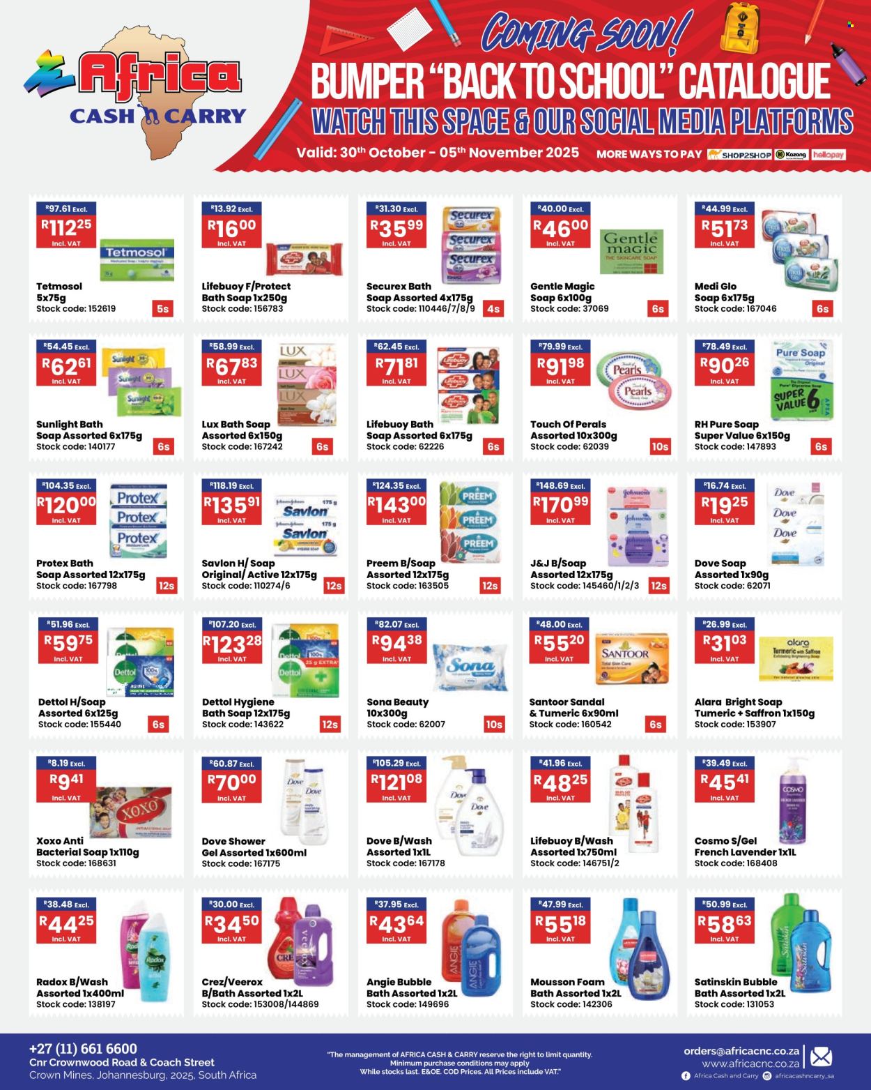 Africa Cash & Carry specials - 30/10/2025 - 05/11/2025. Page 7