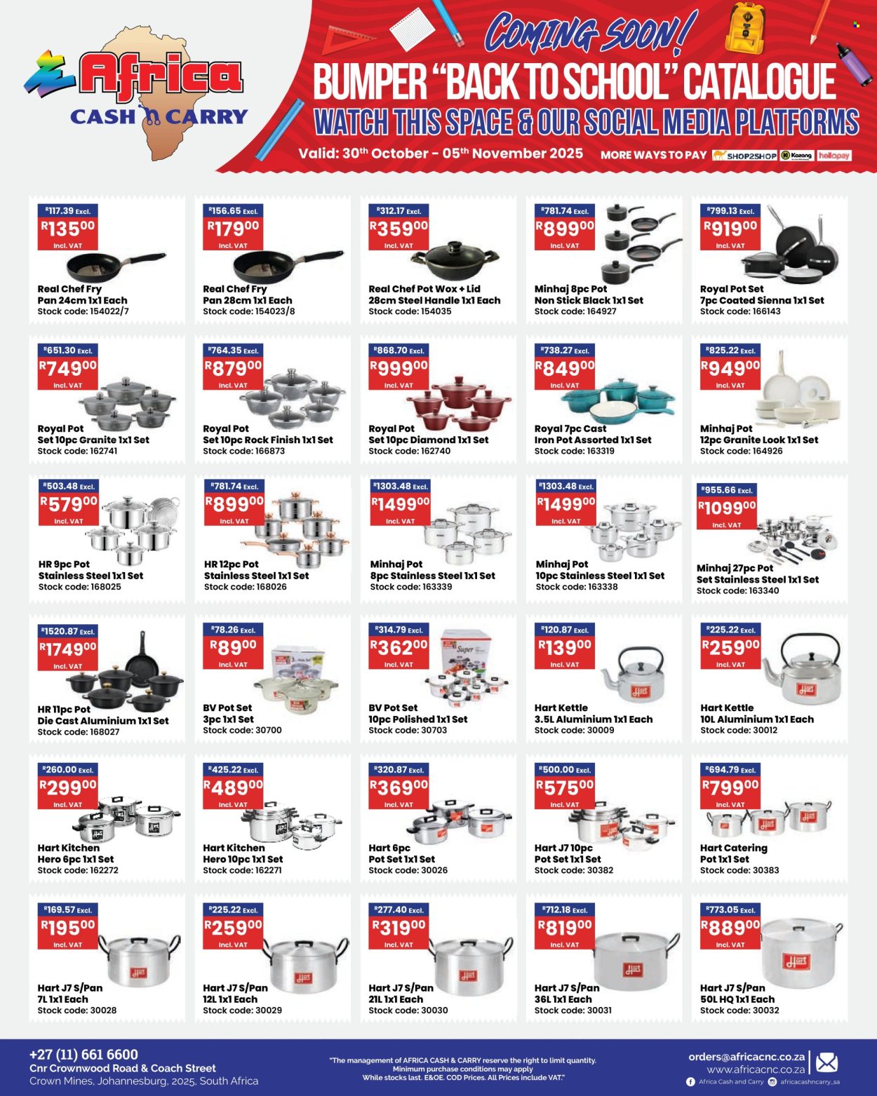 Africa Cash & Carry specials - 30/10/2025 - 05/11/2025. Page 25