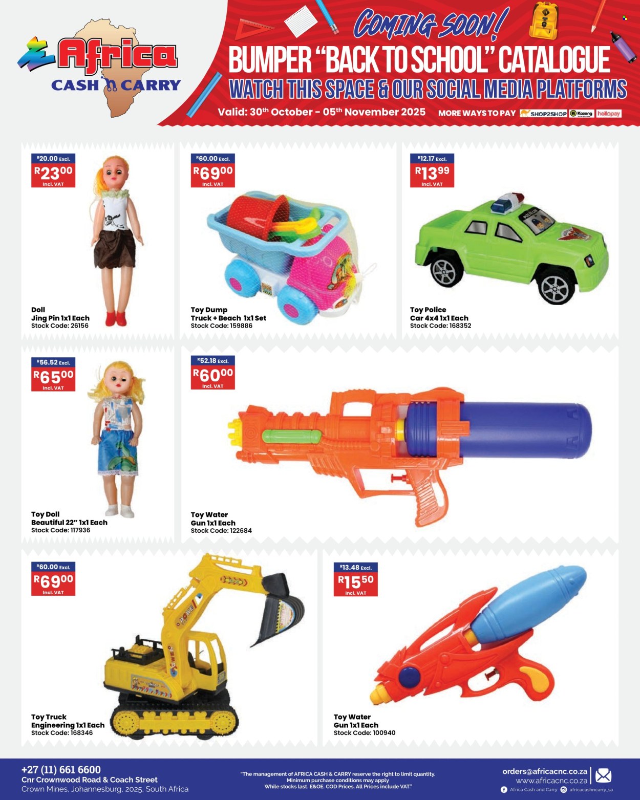 Africa Cash & Carry specials - 30/10/2025 - 05/11/2025. Page 33