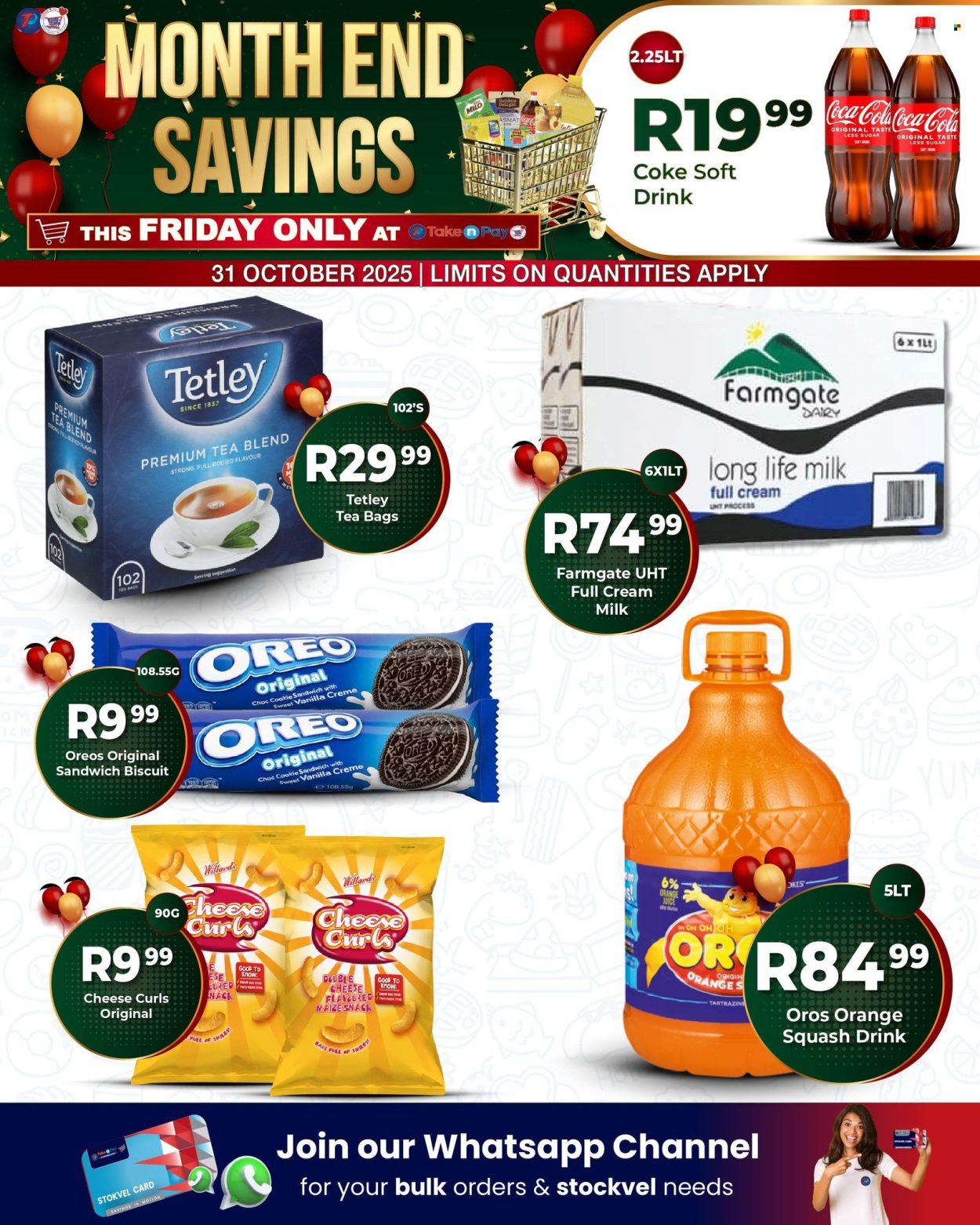 Take n Pay specials - 31/10/2025 - 31/10/2025. Page 1