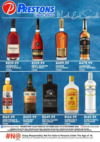 Prestons Liquor Stores catalogue  - 30/10/2025 - 12/11/2025.
