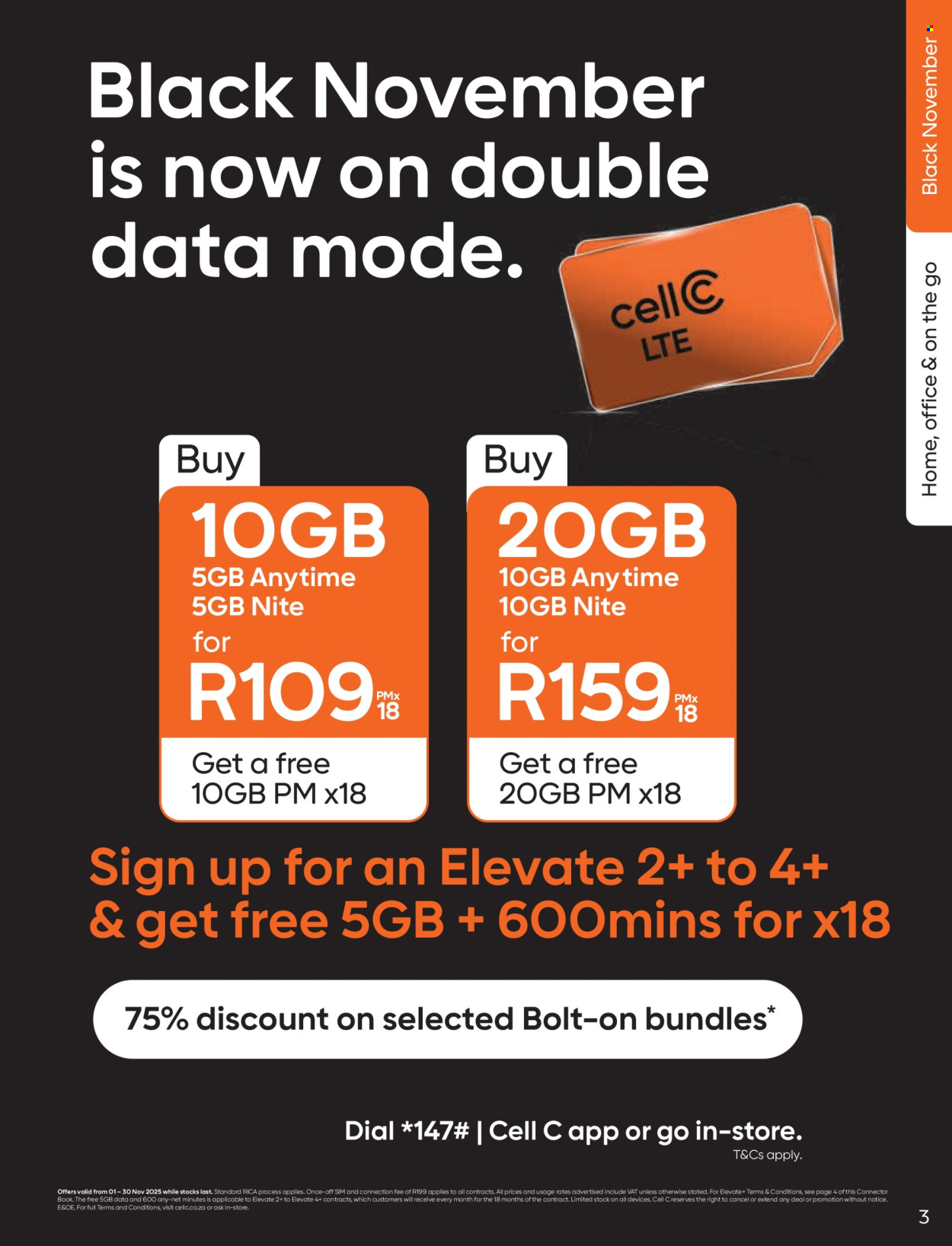 Cell C specials - 01/11/2025 - 30/11/2025. Page 5