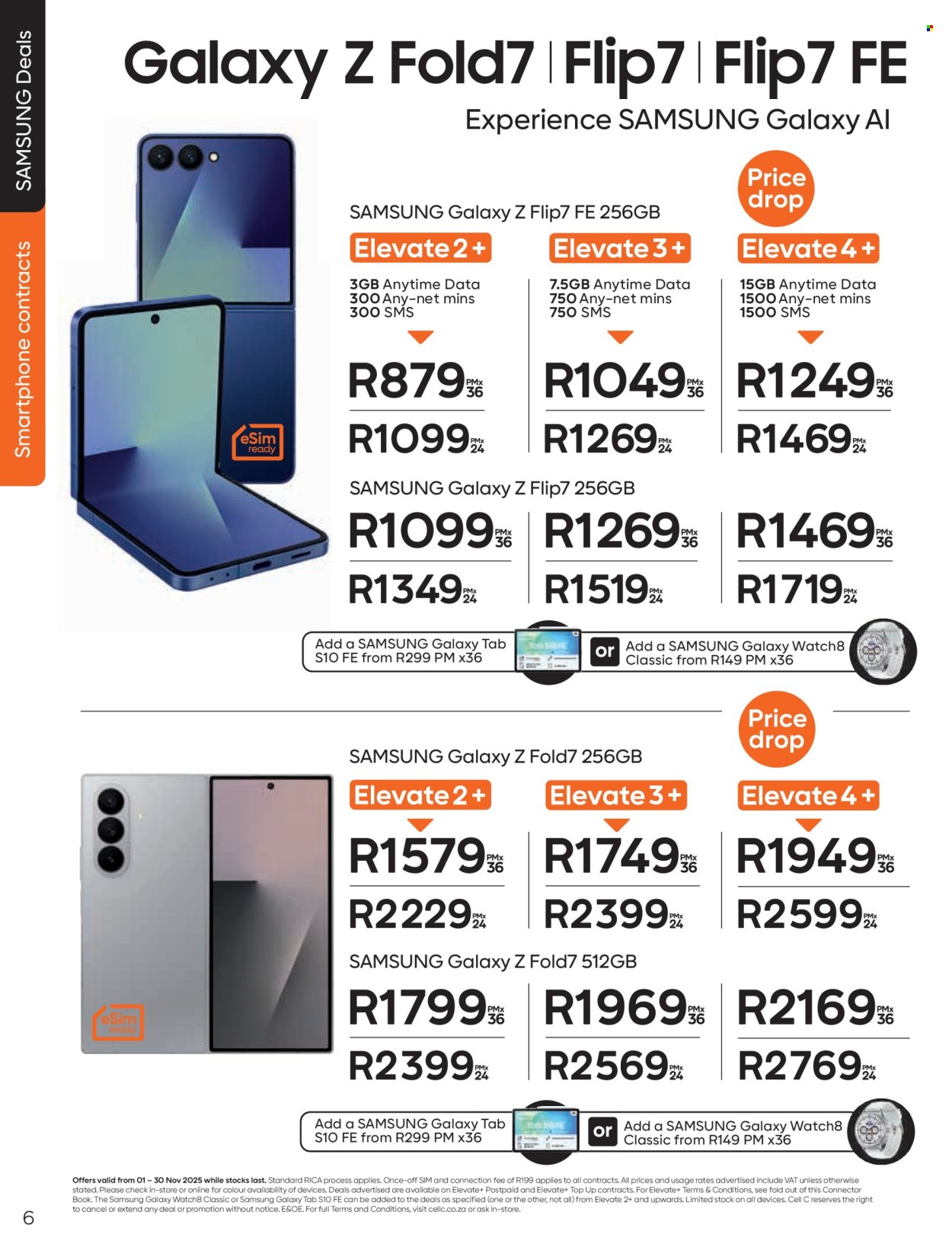Cell C specials - 01/11/2025 - 30/11/2025. Page 8
