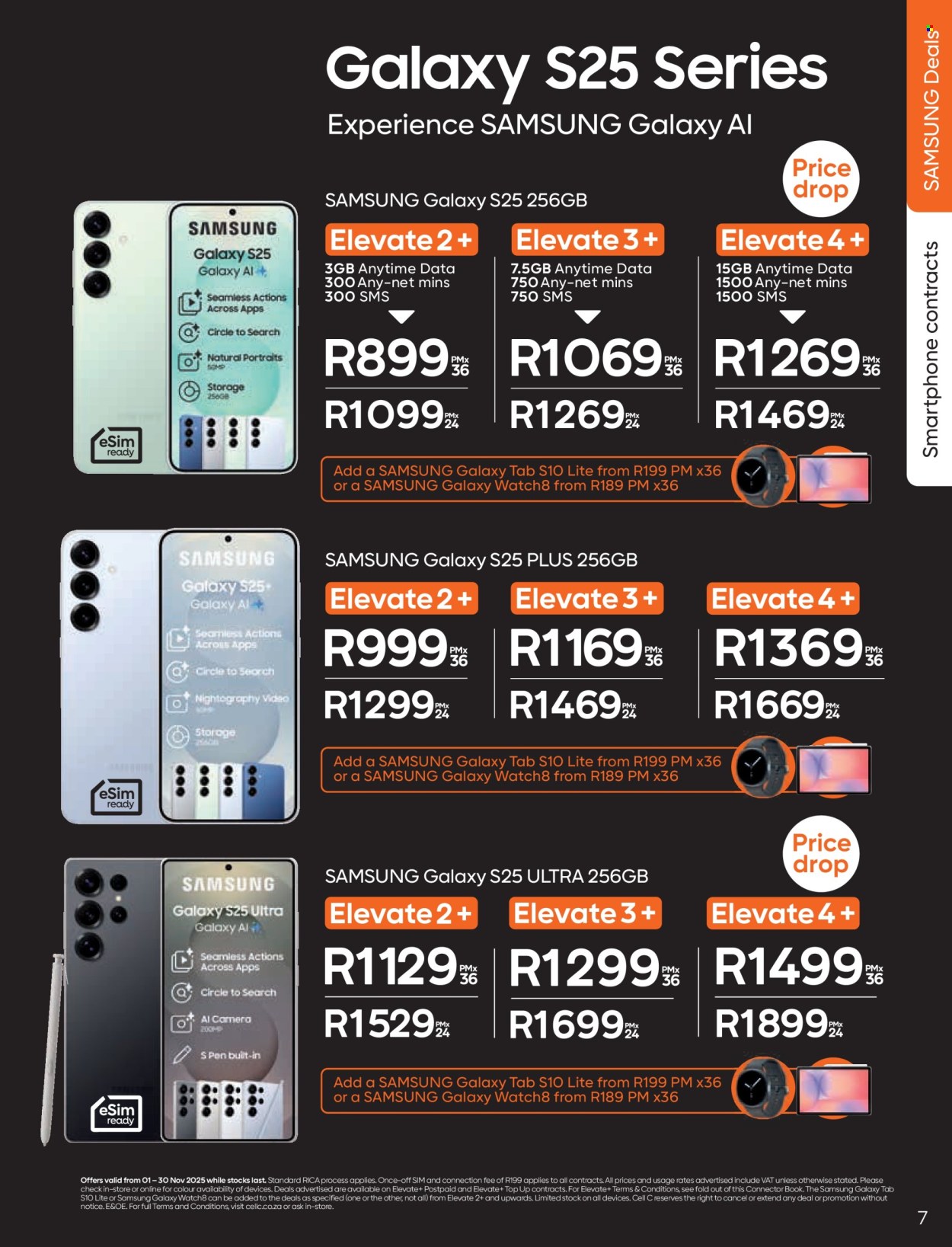 Cell C specials - 01/11/2025 - 30/11/2025. Page 9