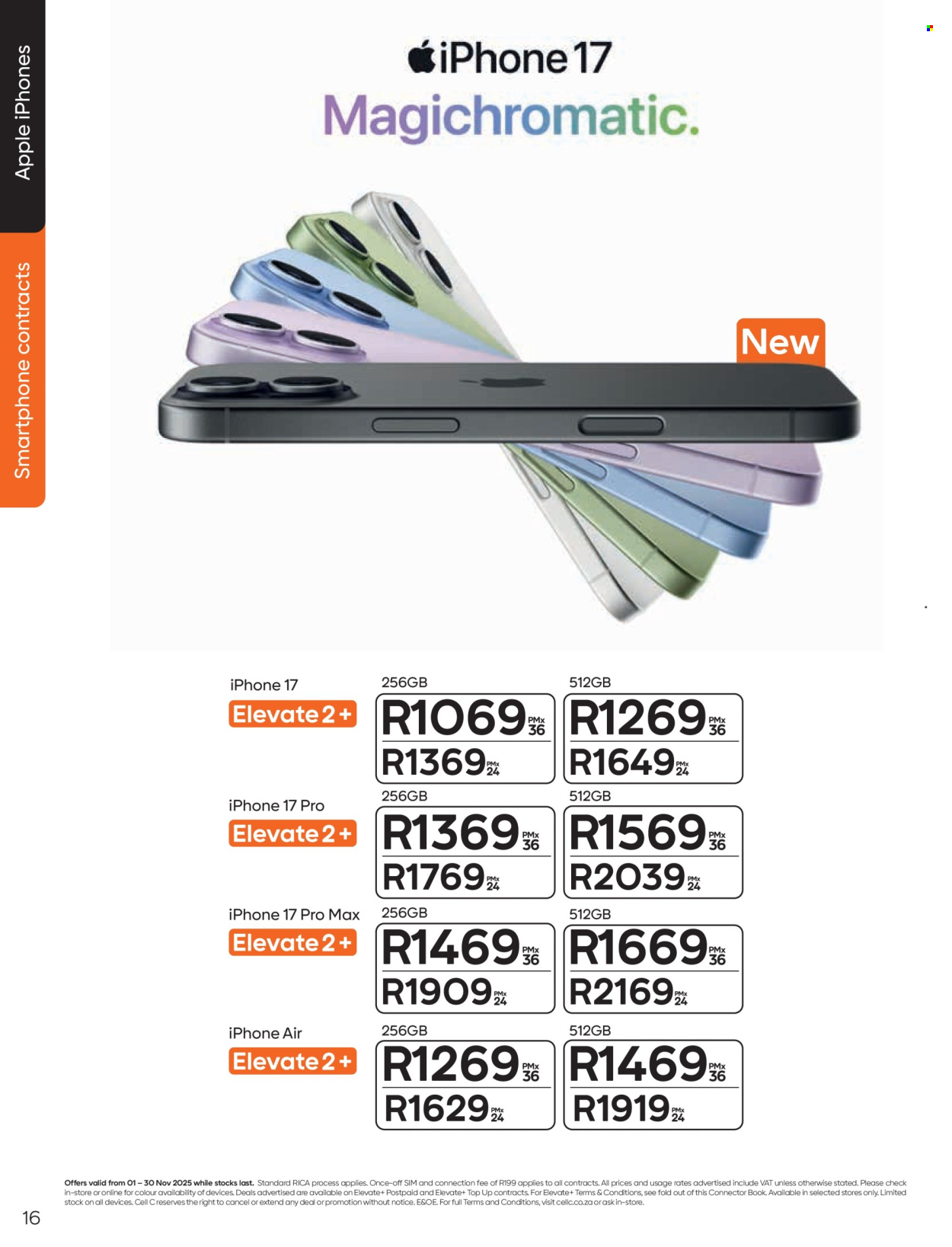 Cell C specials - 01/11/2025 - 30/11/2025. Page 18
