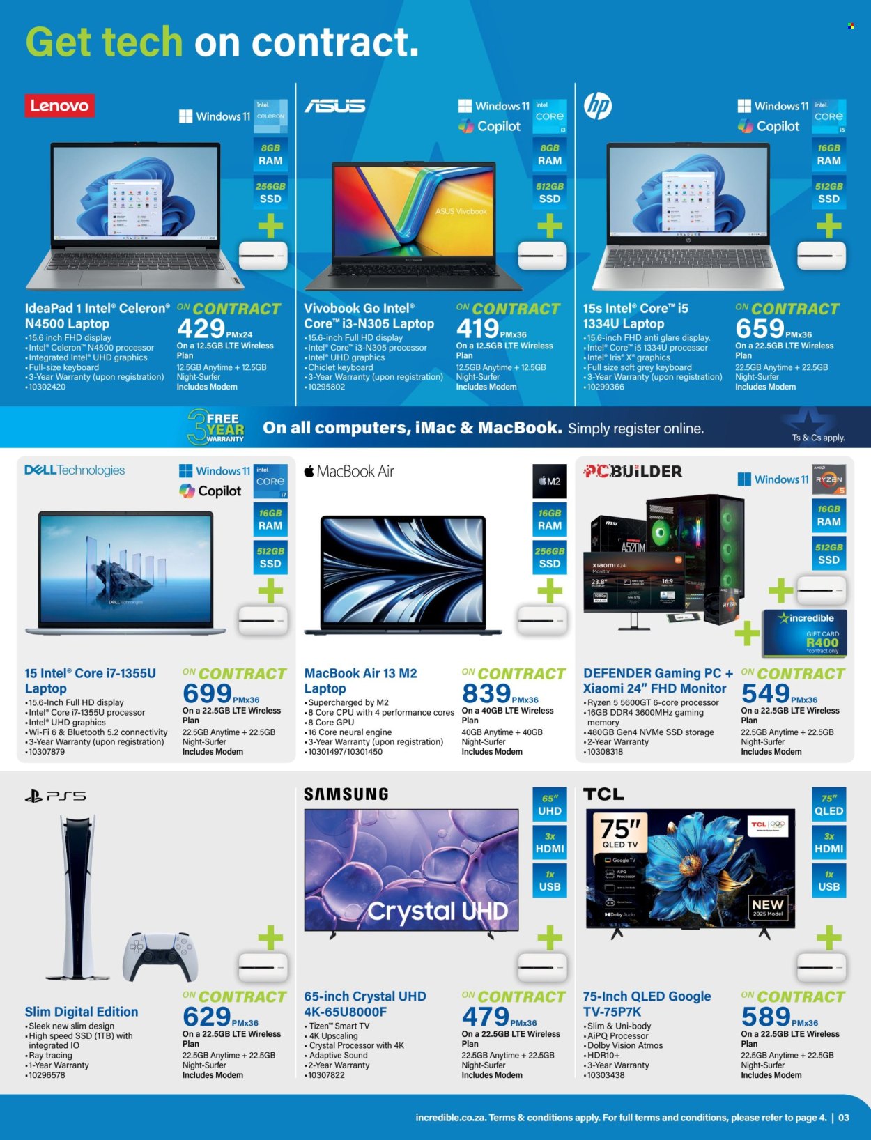 Incredible Connection specials - 01/11/2025 - 30/11/2025. Page 3