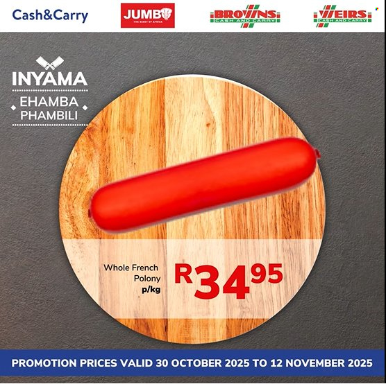 Jumbo Cash & Carry specials - 30/10/2025 - 12/11/2025. Page 4