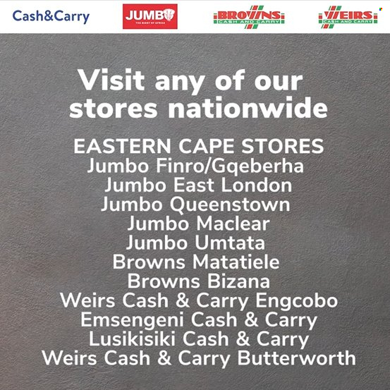Jumbo Cash & Carry specials - 30/10/2025 - 12/11/2025. Page 7