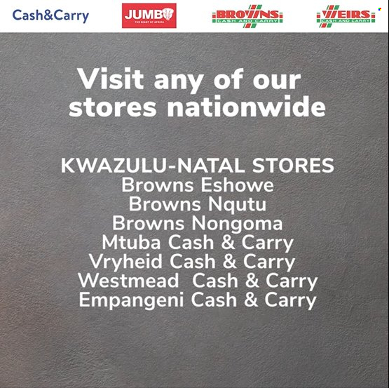 Jumbo Cash & Carry specials - 30/10/2025 - 12/11/2025. Page 8