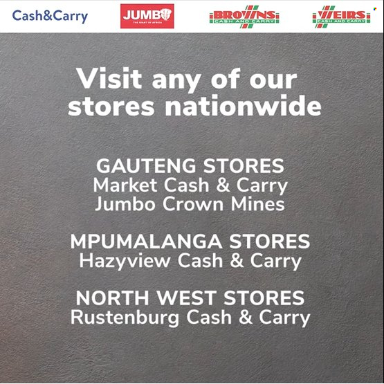 Jumbo Cash & Carry specials - 30/10/2025 - 12/11/2025. Page 9