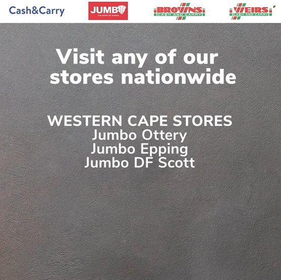 Jumbo Cash & Carry specials - 30/10/2025 - 12/11/2025. Page 10