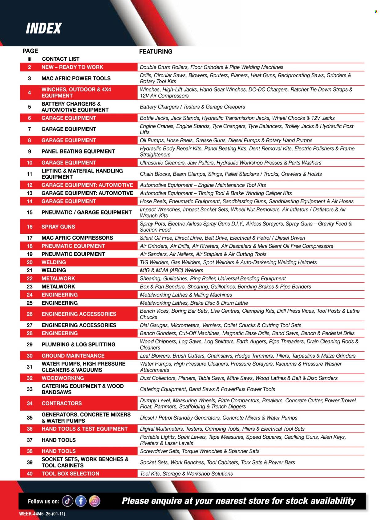Adendorff Machinery Mart specials - 01/11/2025 - 30/11/2025. Page 2