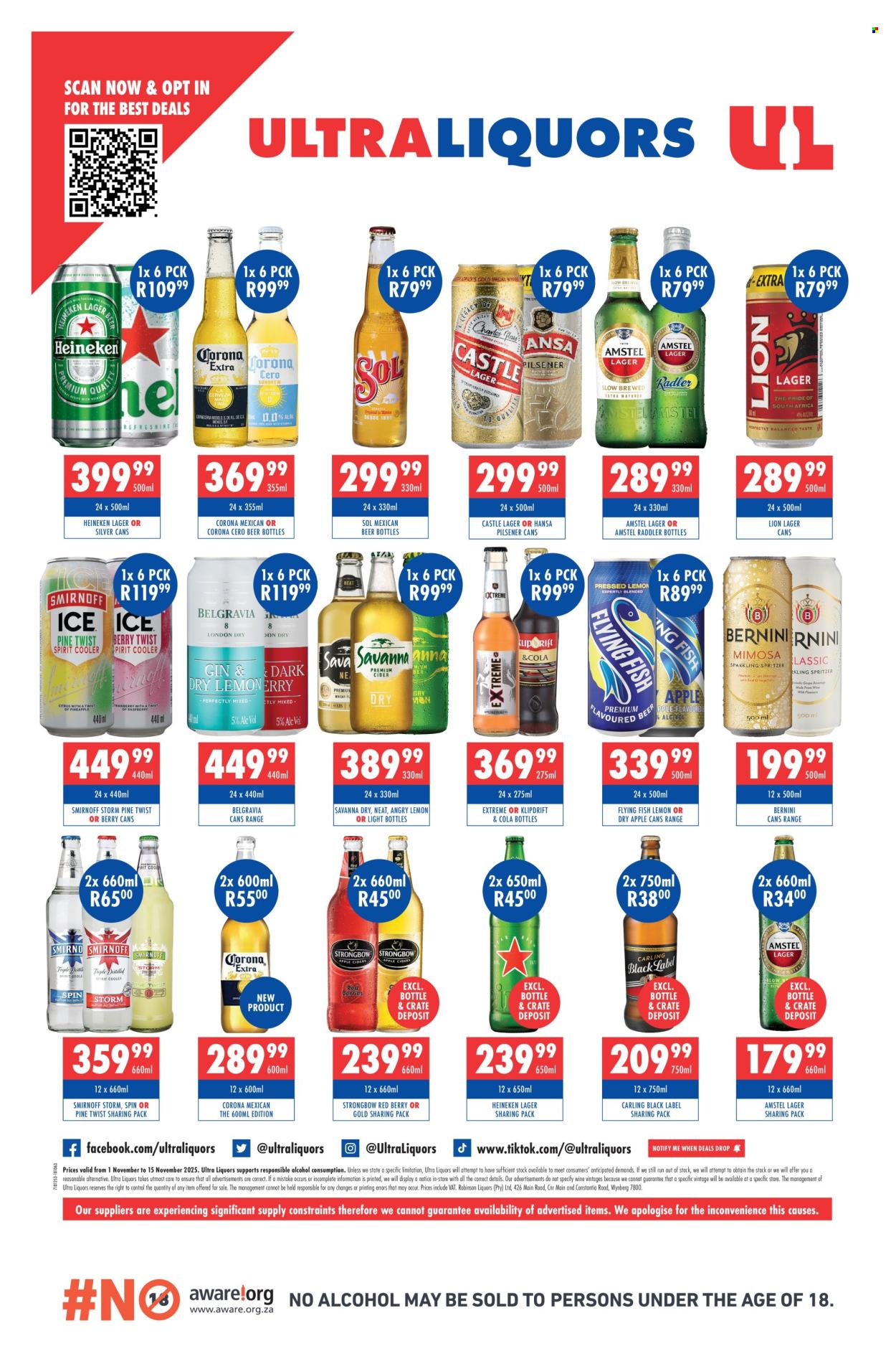 Ultra Liquors specials - 01/11/2025 - 15/11/2025. Page 3