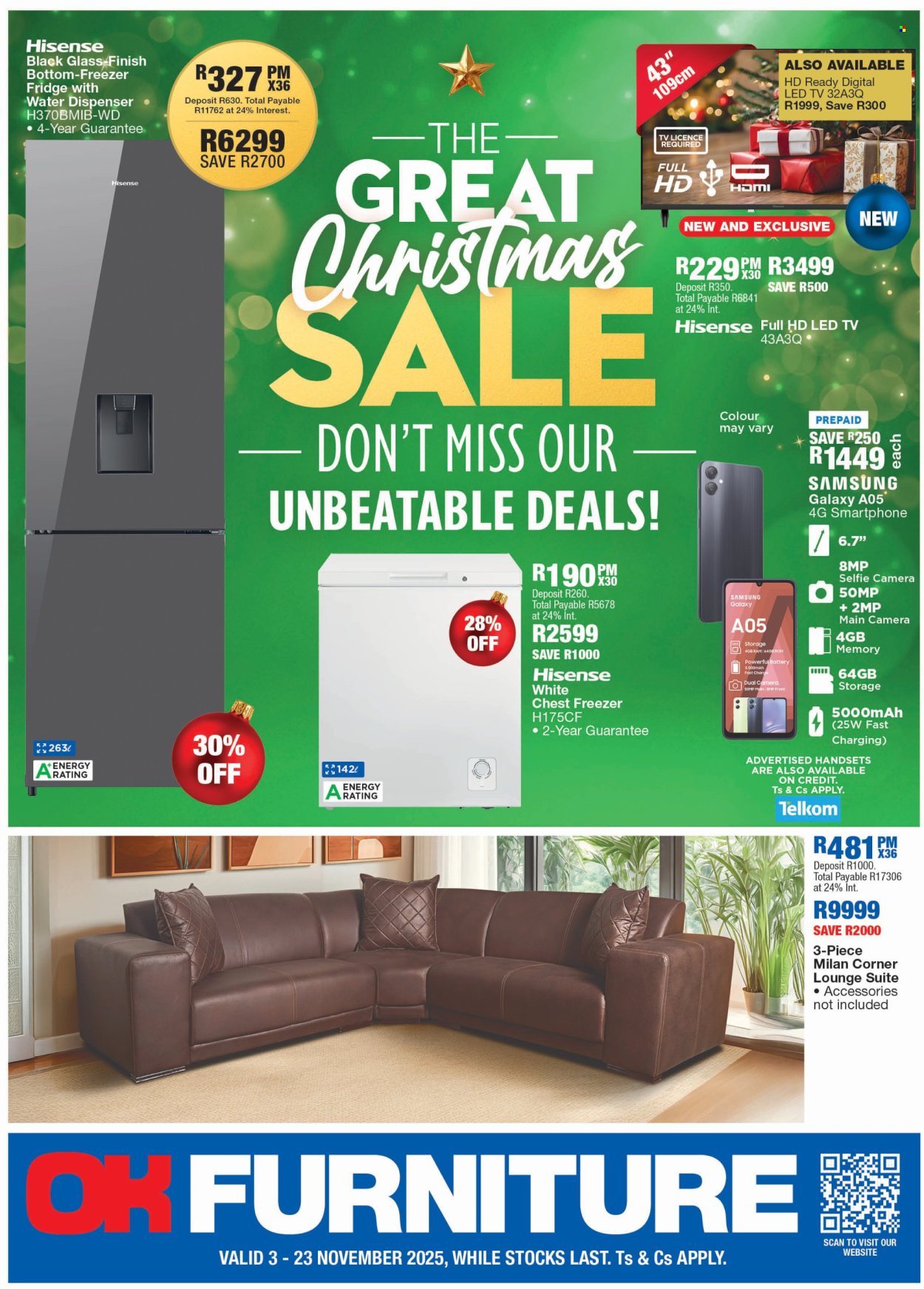 OK Furniture specials - 03/11/2025 - 23/11/2025. Page 1