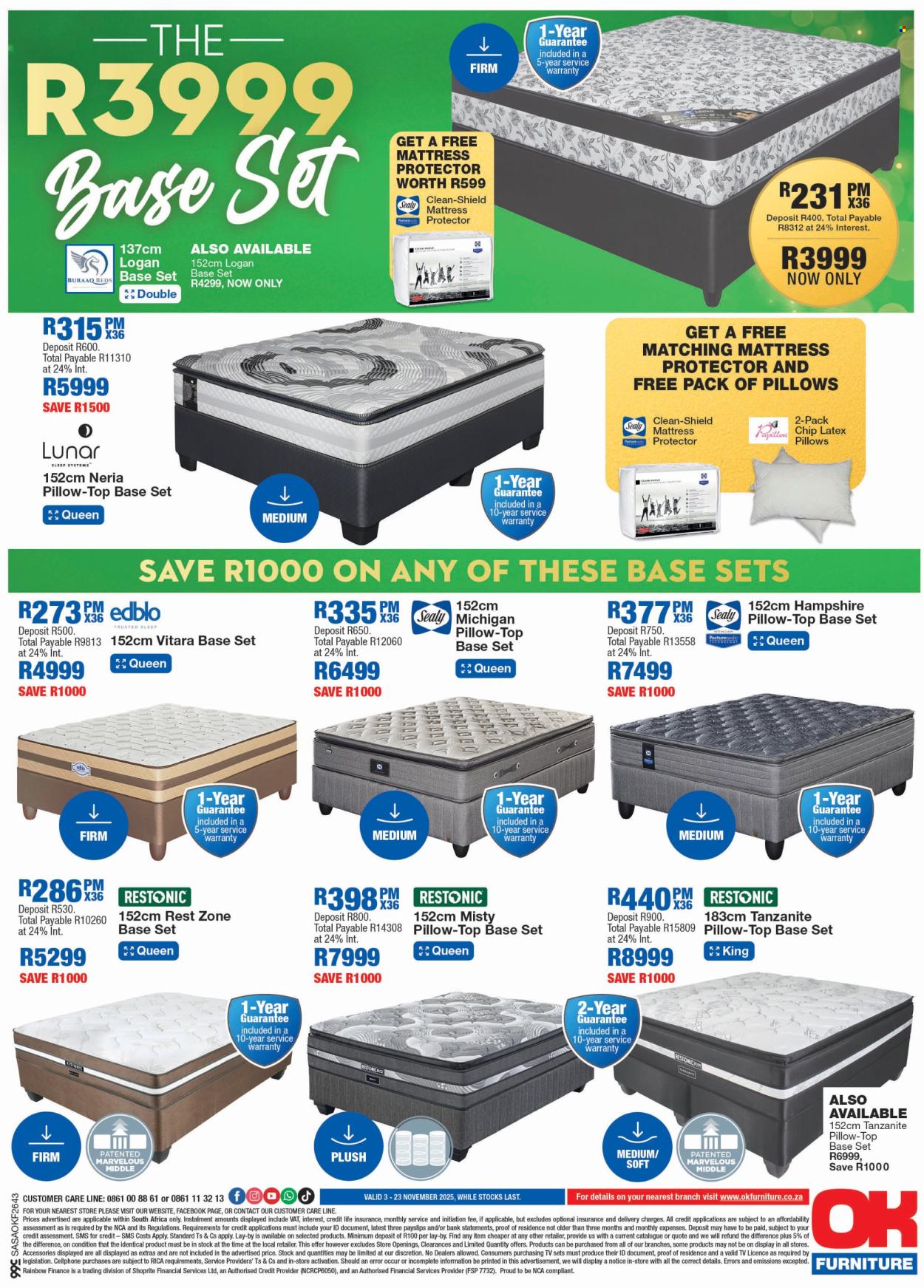 OK Furniture specials - 03/11/2025 - 23/11/2025. Page 16