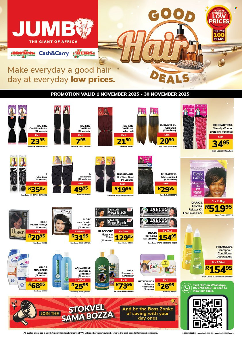 Jumbo Cash & Carry specials - 01/11/2025 - 30/11/2025. Page 1