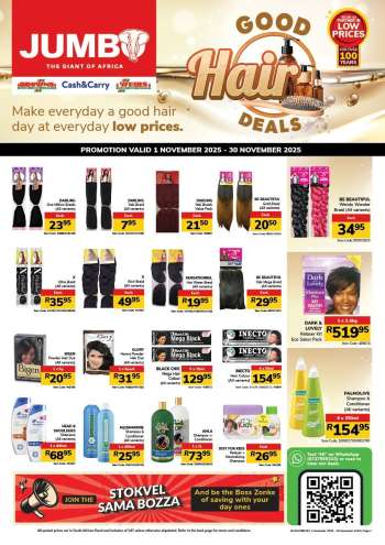 Jumbo Cash & Carry catalogue  - 01/11/2025 - 30/11/2025.