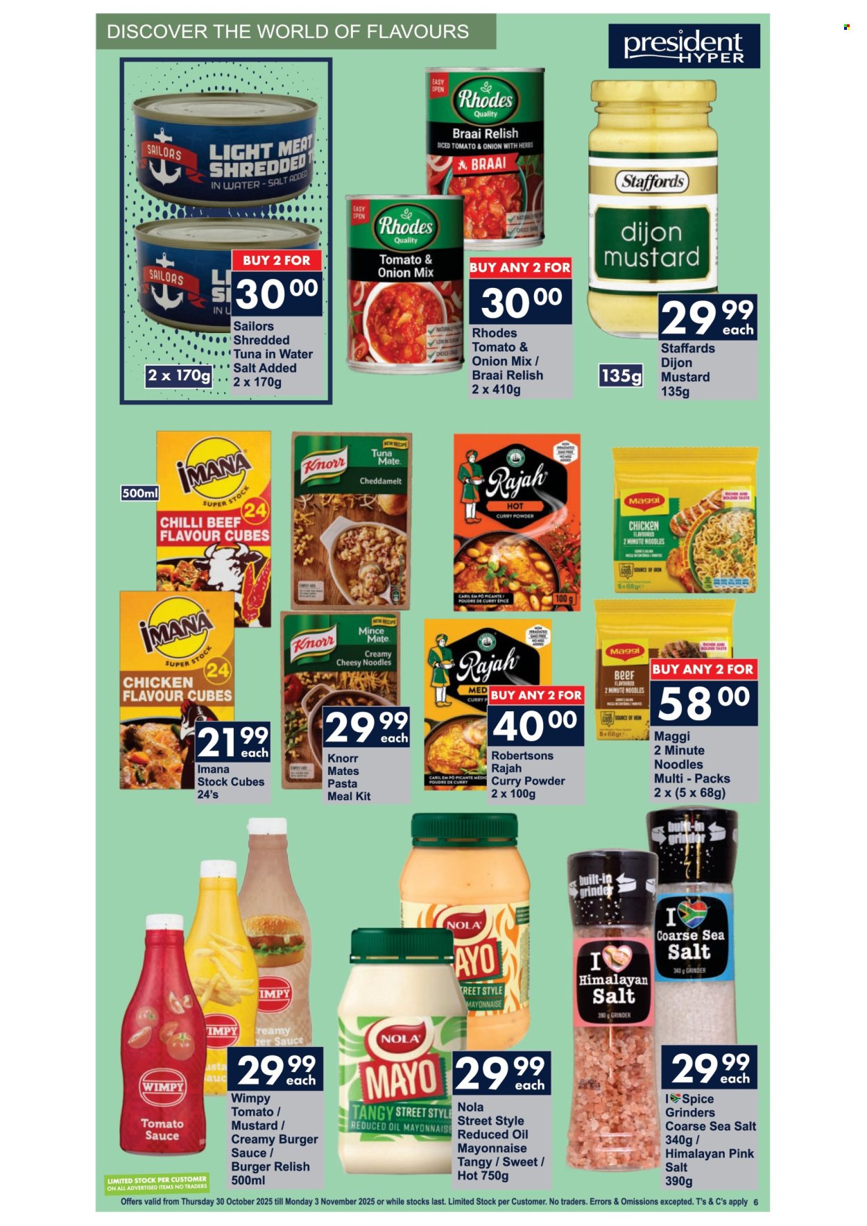 President Hyper specials - 30/10/2025 - 03/11/2025. Page 6