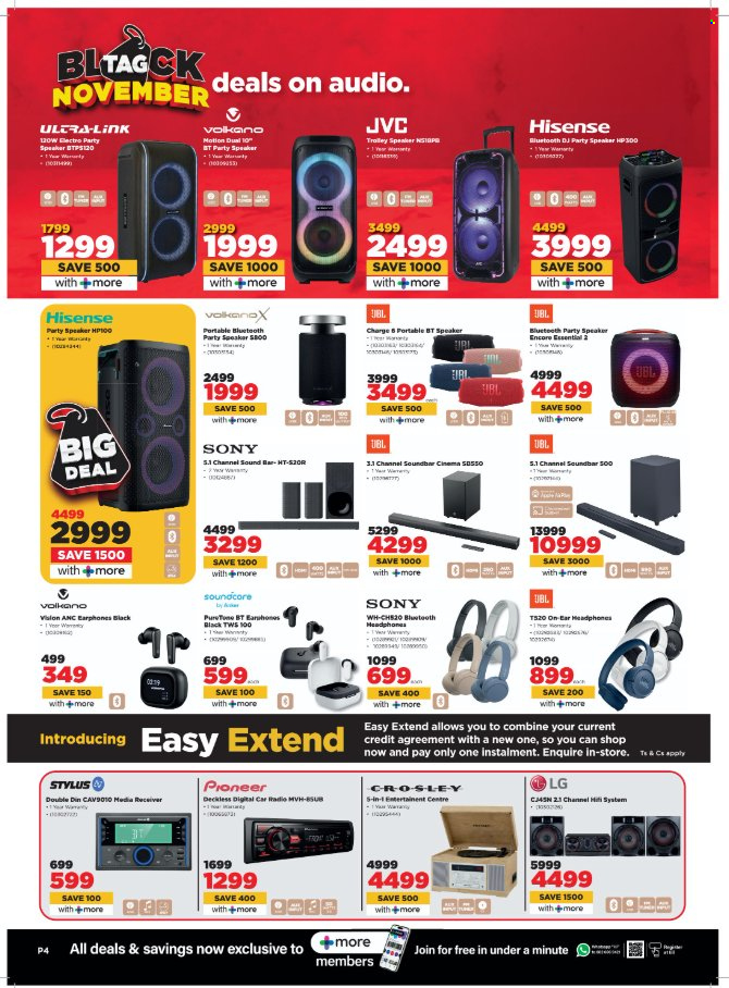 HiFi Corp specials - 05/11/2025 - 18/11/2025. Page 4