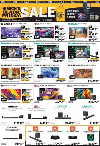 Hirsch's catalogue  - 07/11/2025 - 30/11/2025.