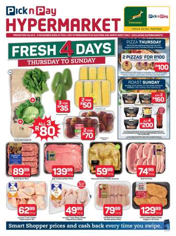 Pick n Pay Hypermarket catalogue  - 06/11/2025 - 09/11/2025.