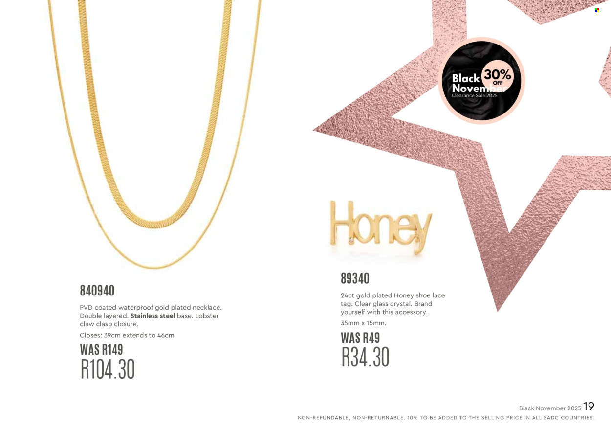 Honey specials. Page 21