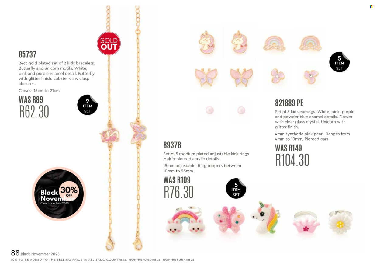 Honey specials. Page 90