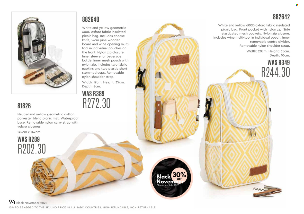 Honey specials. Page 96