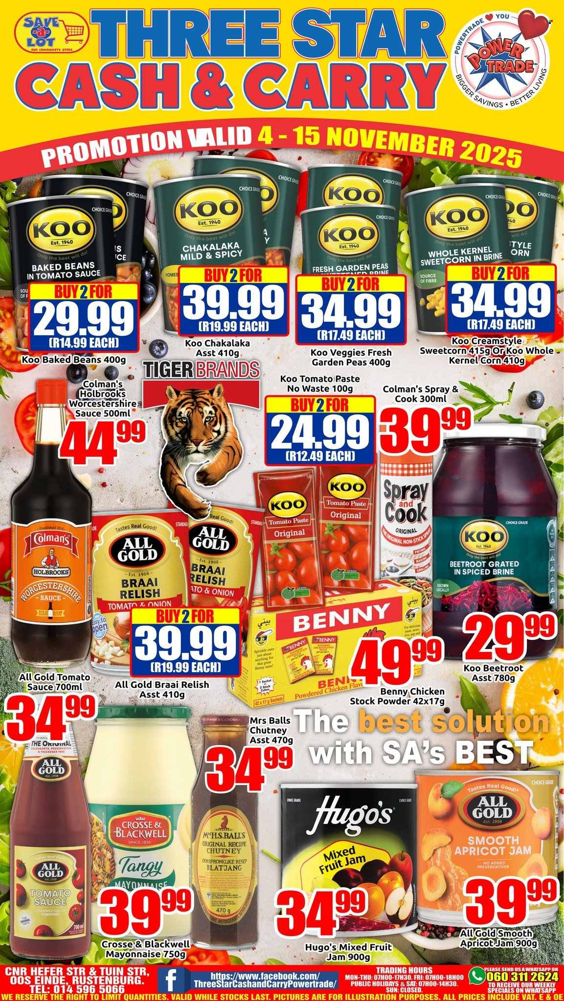 Three Star Cash and Carry specials - 04/11/2025 - 15/11/2025. Page 1