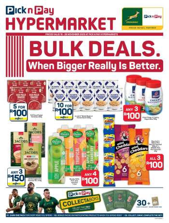 Pick n Pay Hypermarket catalogue  - 10/11/2025 - 26/11/2025.
