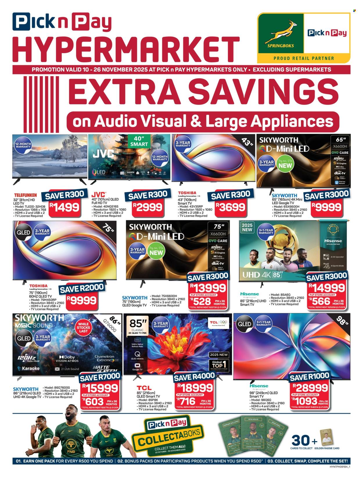 Pick n Pay Hypermarket specials - 10/11/2025 - 26/11/2025. Page 1