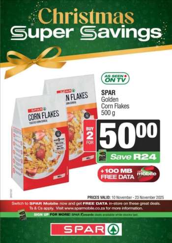 SPAR catalogue  - 10/11/2025 - 23/11/2025.