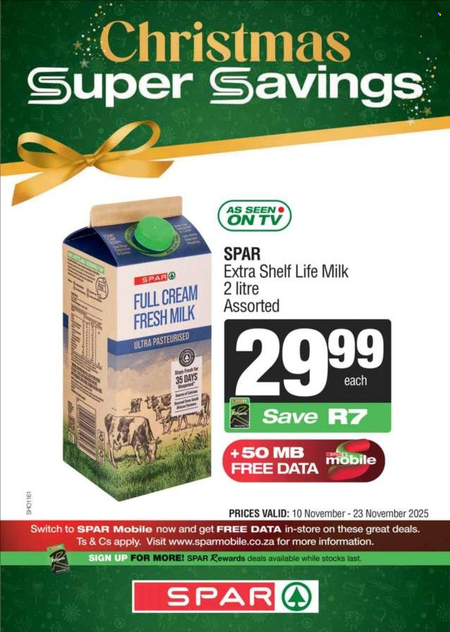 SPAR specials - 10/11/2025 - 23/11/2025. Page 2