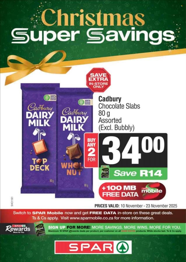 SPAR specials - 10/11/2025 - 23/11/2025. Page 3