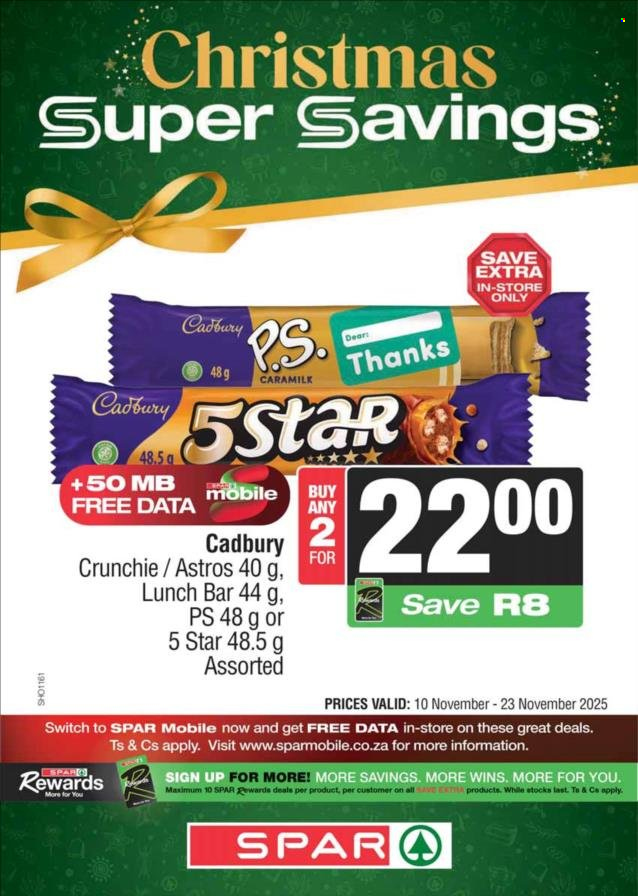 SPAR specials - 10/11/2025 - 23/11/2025. Page 9