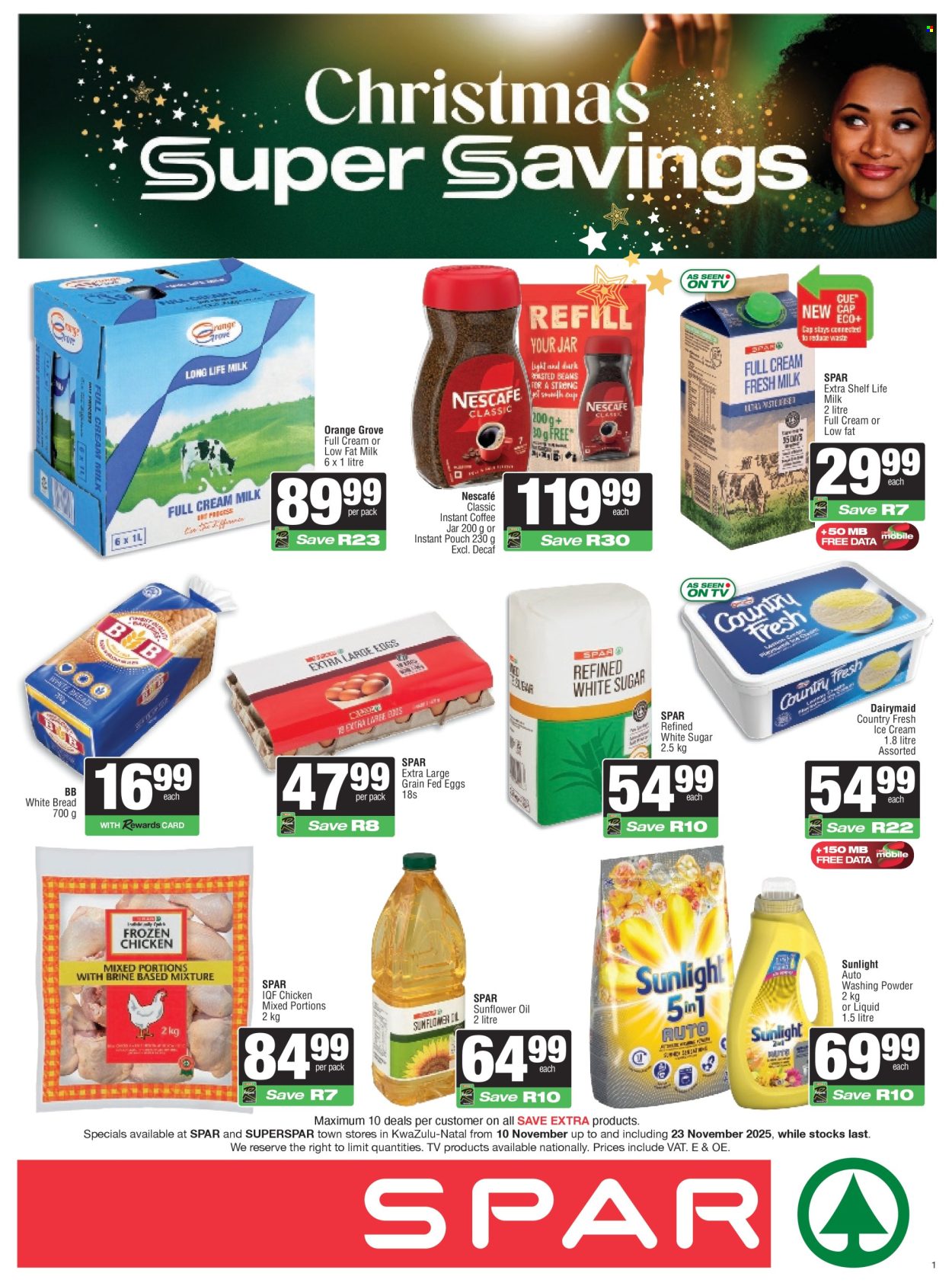 SPAR specials - 10/11/2025 - 23/11/2025. Page 1
