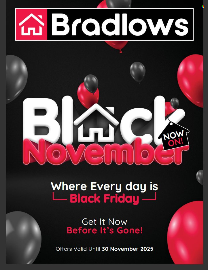 Bradlows specials - 10/11/2025 - 30/11/2025. Page 1