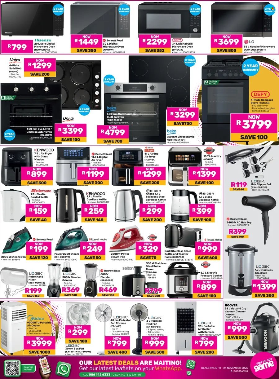 Game specials - 11/11/2025 - 24/11/2025. Page 6