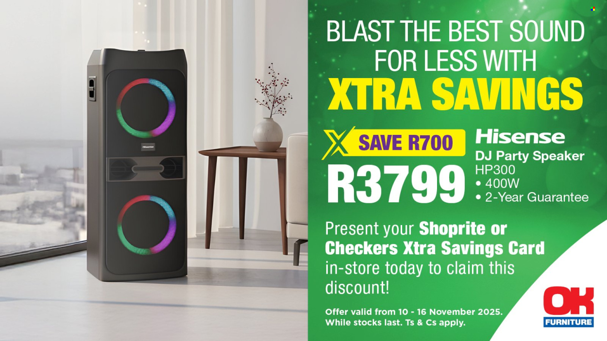 OK Furniture specials - 10/11/2025 - 16/11/2025. Page 1