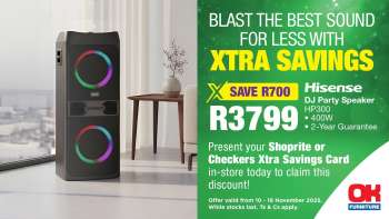 OK Furniture catalogue  - 10/11/2025 - 16/11/2025.