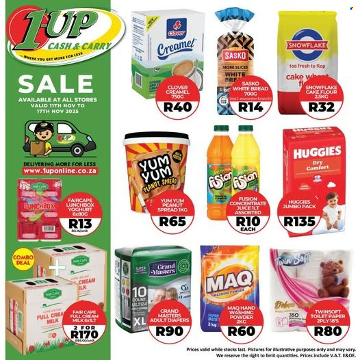 1UP Cash & Carry specials - 11/11/2025 - 17/11/2025. Page 1