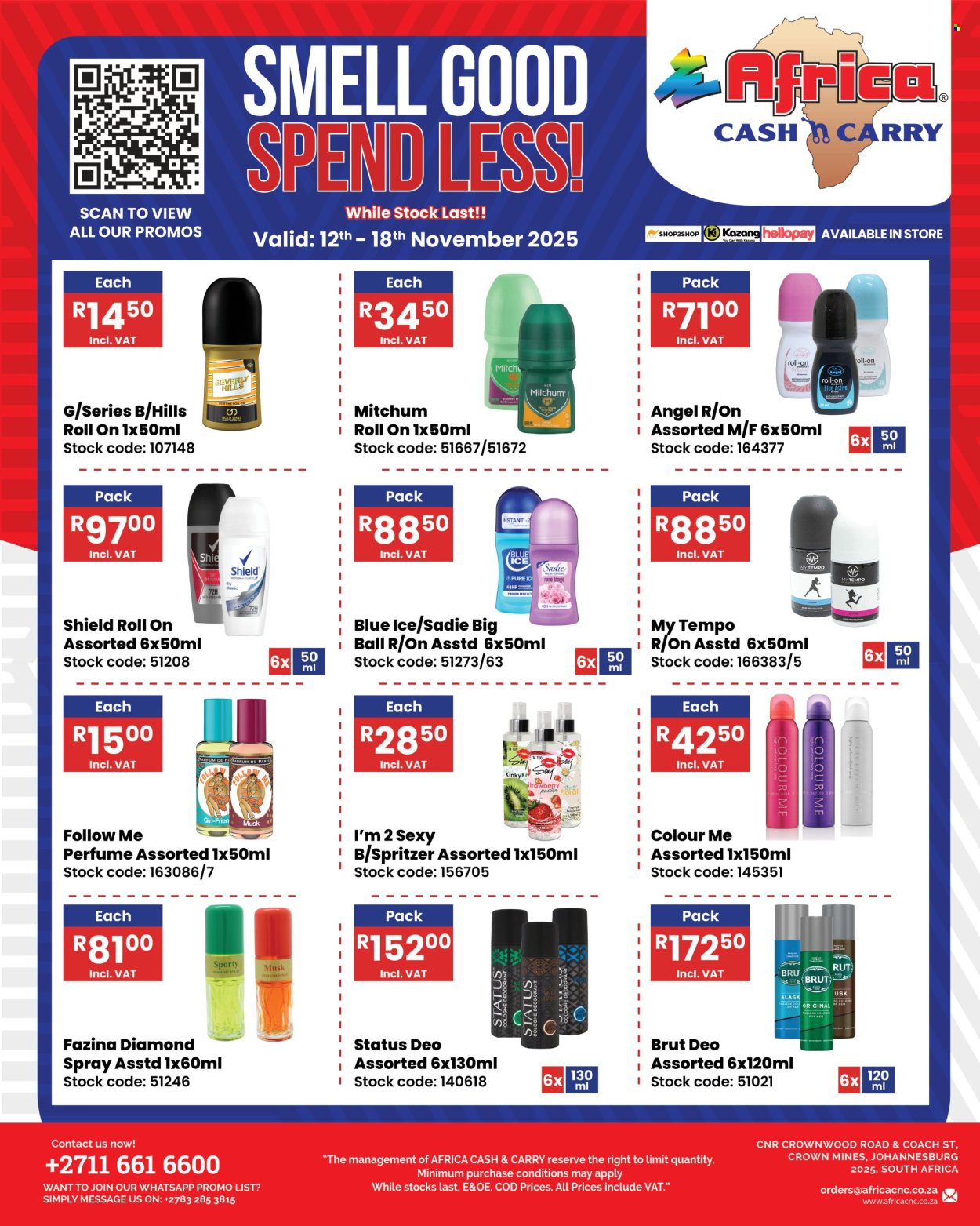 Africa Cash & Carry specials - 12/11/2025 - 18/11/2025. Page 1