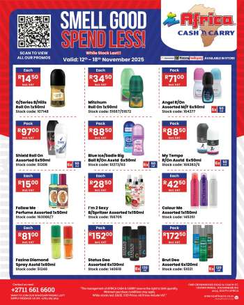 Africa Cash & Carry catalogue  - 12/11/2025 - 18/11/2025.
