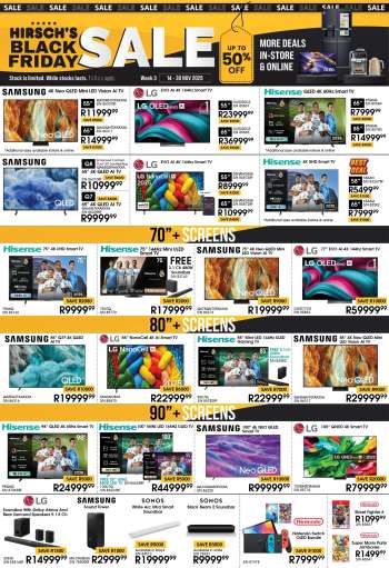 Hirsch's catalogue  - 14/11/2025 - 30/11/2025.