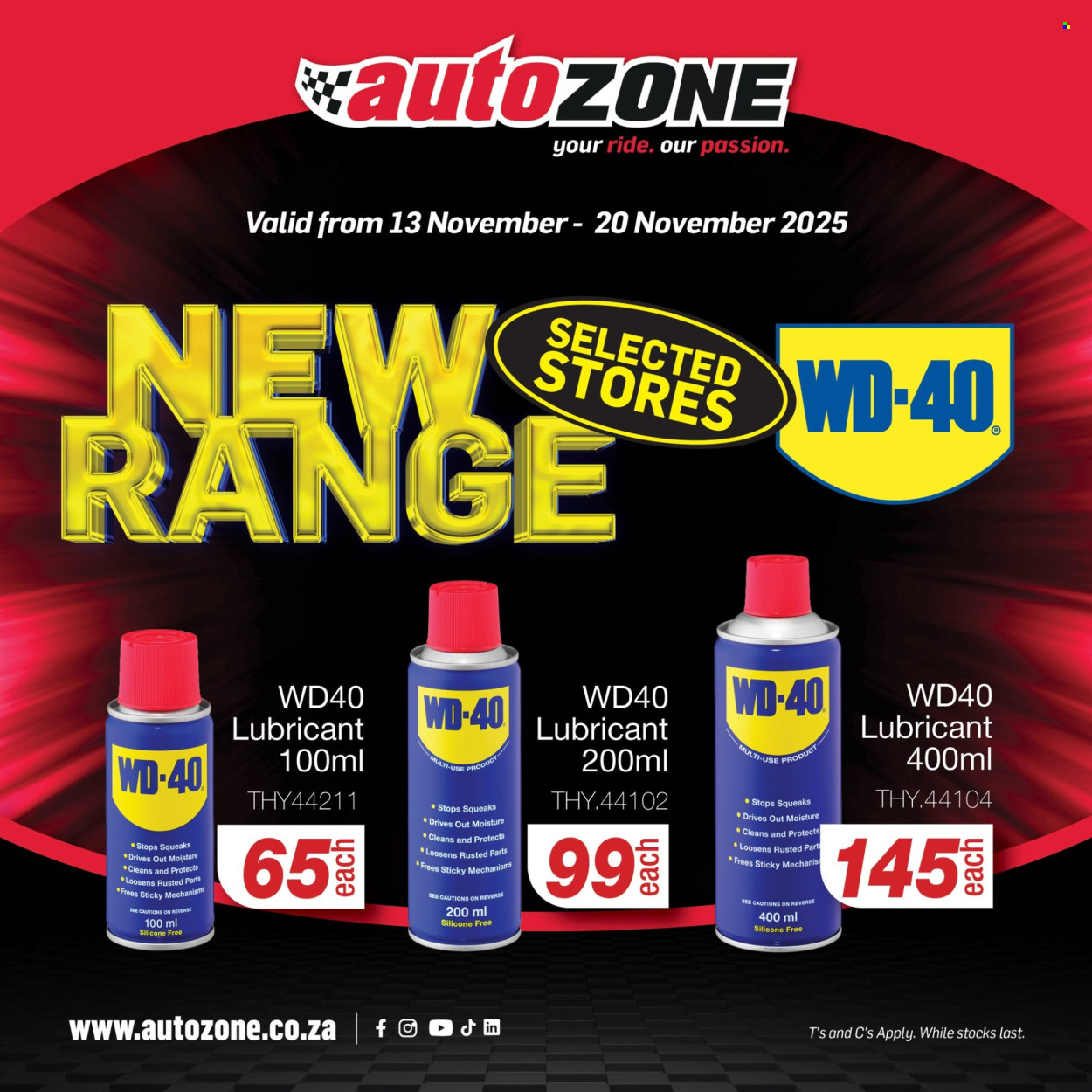 AutoZone specials - 13/11/2025 - 20/11/2025. Page 1