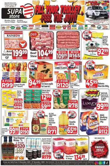 Supa Store catalogue  - 14/11/2025 - 07/12/2025.