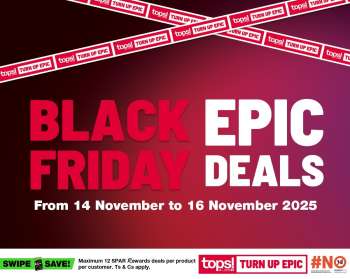 TOPS at SPAR catalogue  - 14/11/2025 - 16/11/2025.